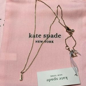 Kate Spade Mini J Initial Pendant 